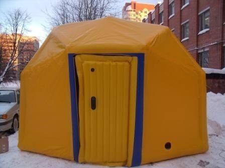 充气应急帐篷